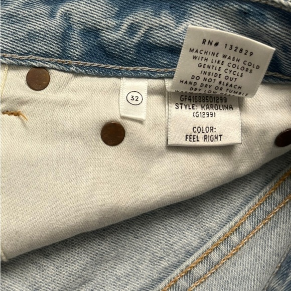 GRLFRND The Karolina High Waist Skinny Blue Jeans - Size 32 - Picture 7 of 16